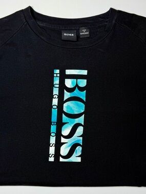 HUGO BOSS Paddy Pro Black Performance Polo Shirt Size S Moisture‑Wicking